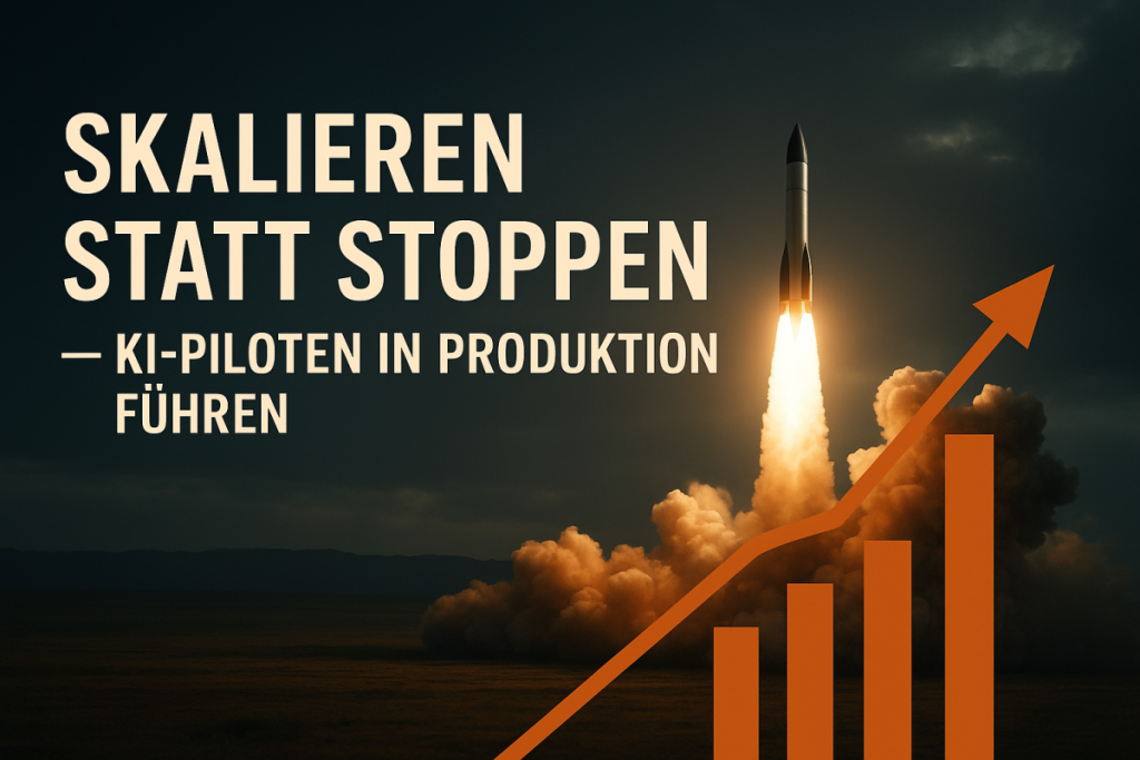 Skalieren statt Stoppen — KI-Piloten in Produktion führen